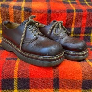 Amazing Vintage Platform Doc Martins